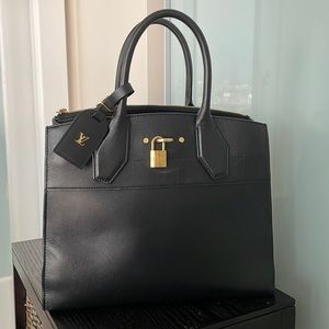 Louis Vuitton City Steamer MM Black